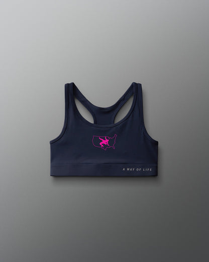 RUDIS USA Wrestling Women's Sports Bra - Officially Licensed Gear