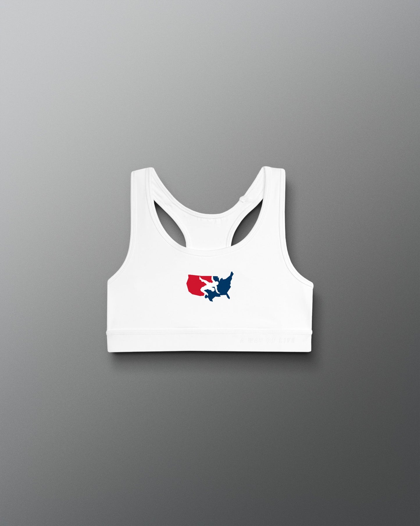 RUDIS USA Wrestling Women's Sports Bra - Officially Licensed Gear