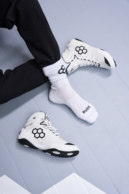 RUDIS RUDIS Wrestling Cushion Crew Socks (2 Pair)