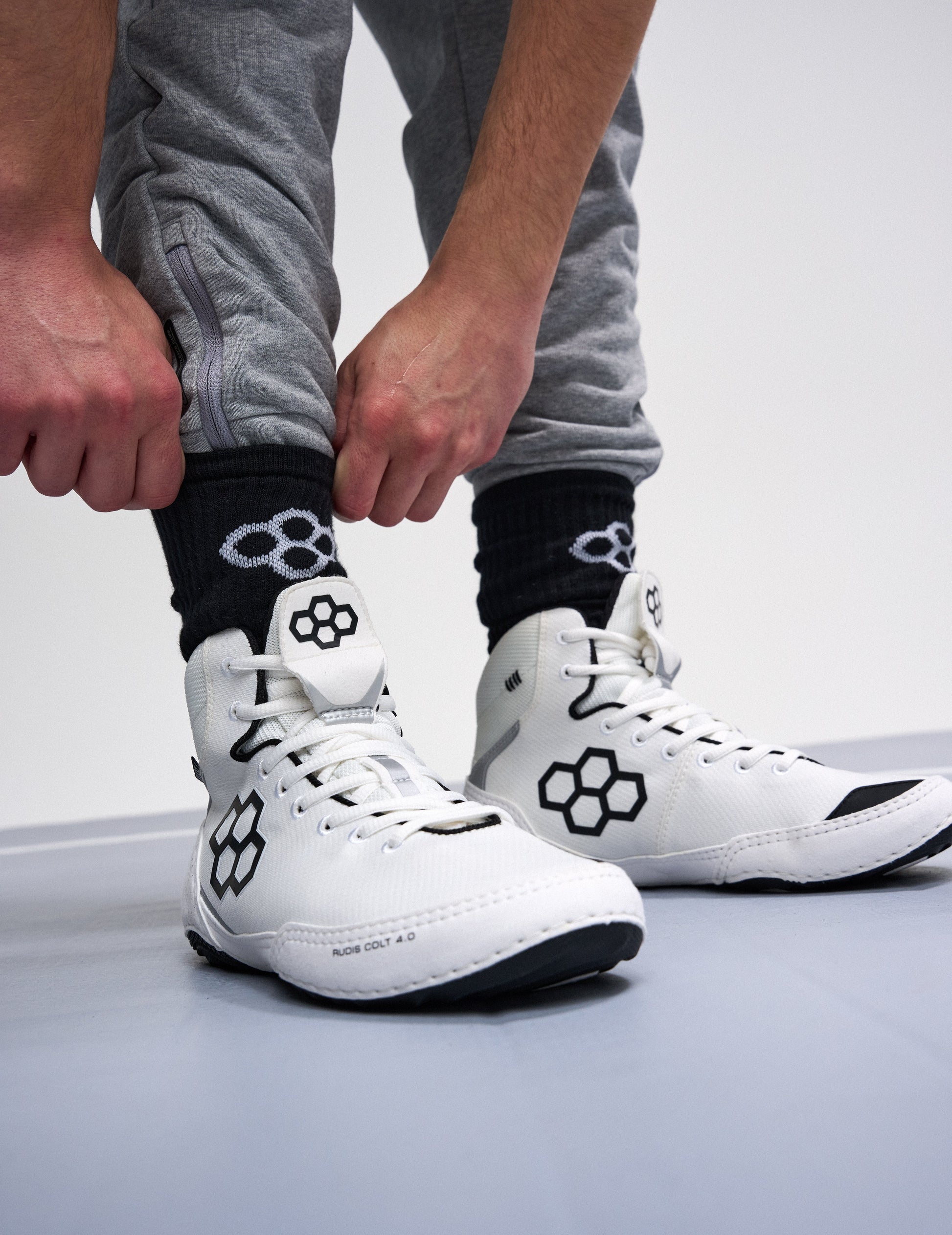 RUDIS RUDIS Wrestling Cushion Crew Socks (2 Pair)