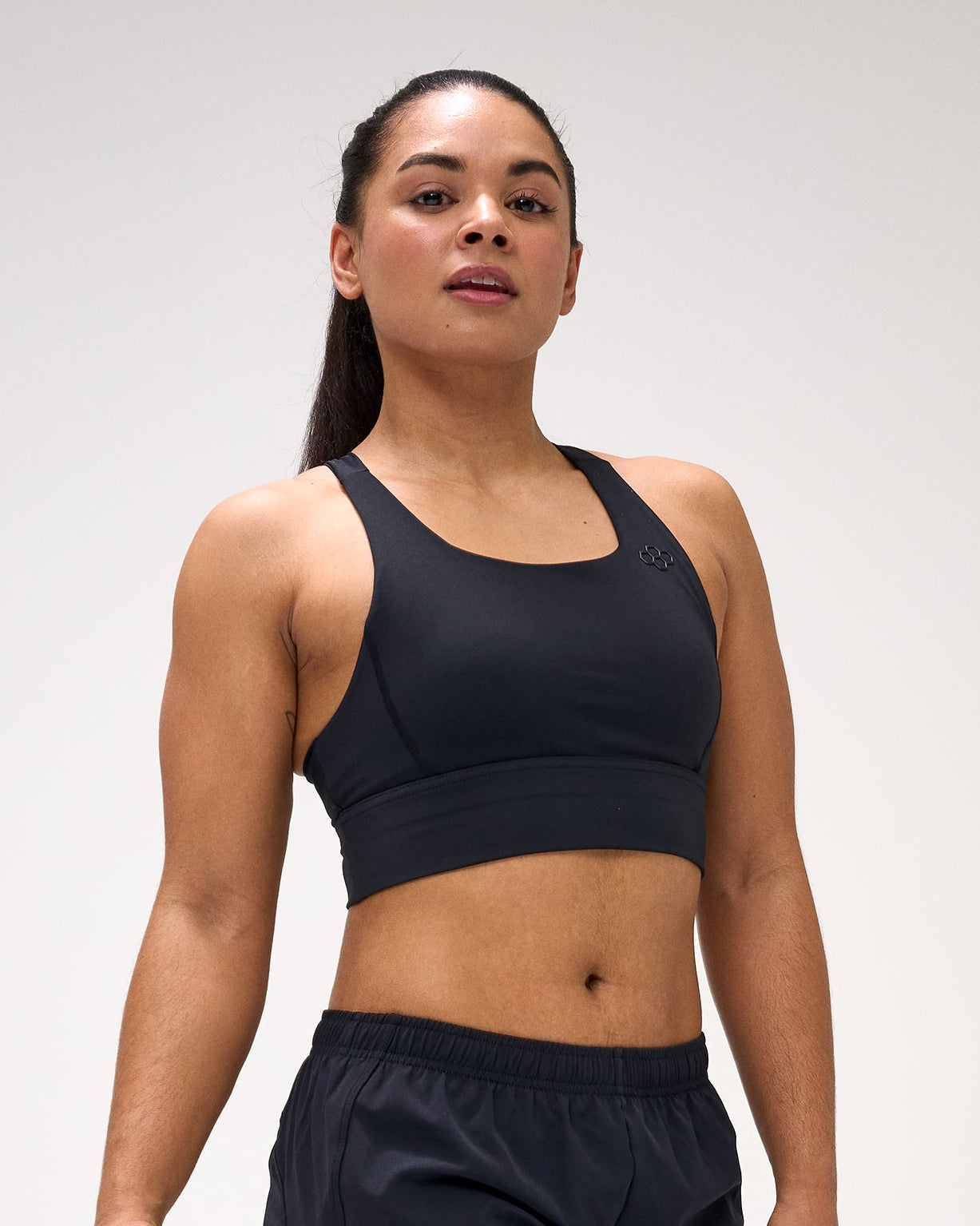 RUDIS Women's Scoop Neck Padded Sports Bra