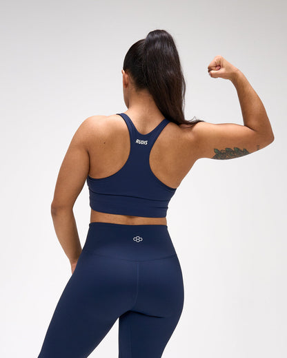 RUDIS Women's Scoop Neck Padded Sports Bra