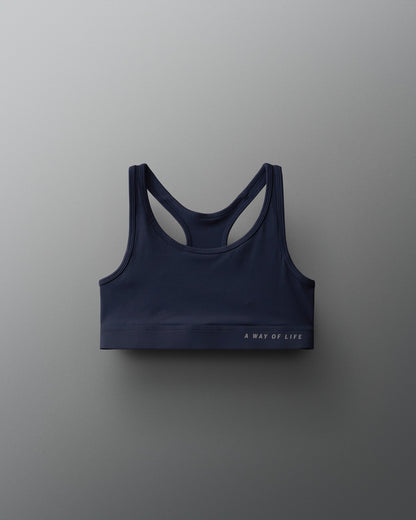 RUDIS RUDIS Women's Sports Bra - Navy | Train Fiercely, Compete Intrepidly