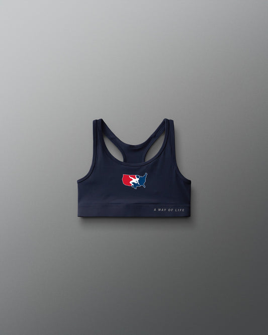 RUDIS USA Wrestling Girl's Sports Bra