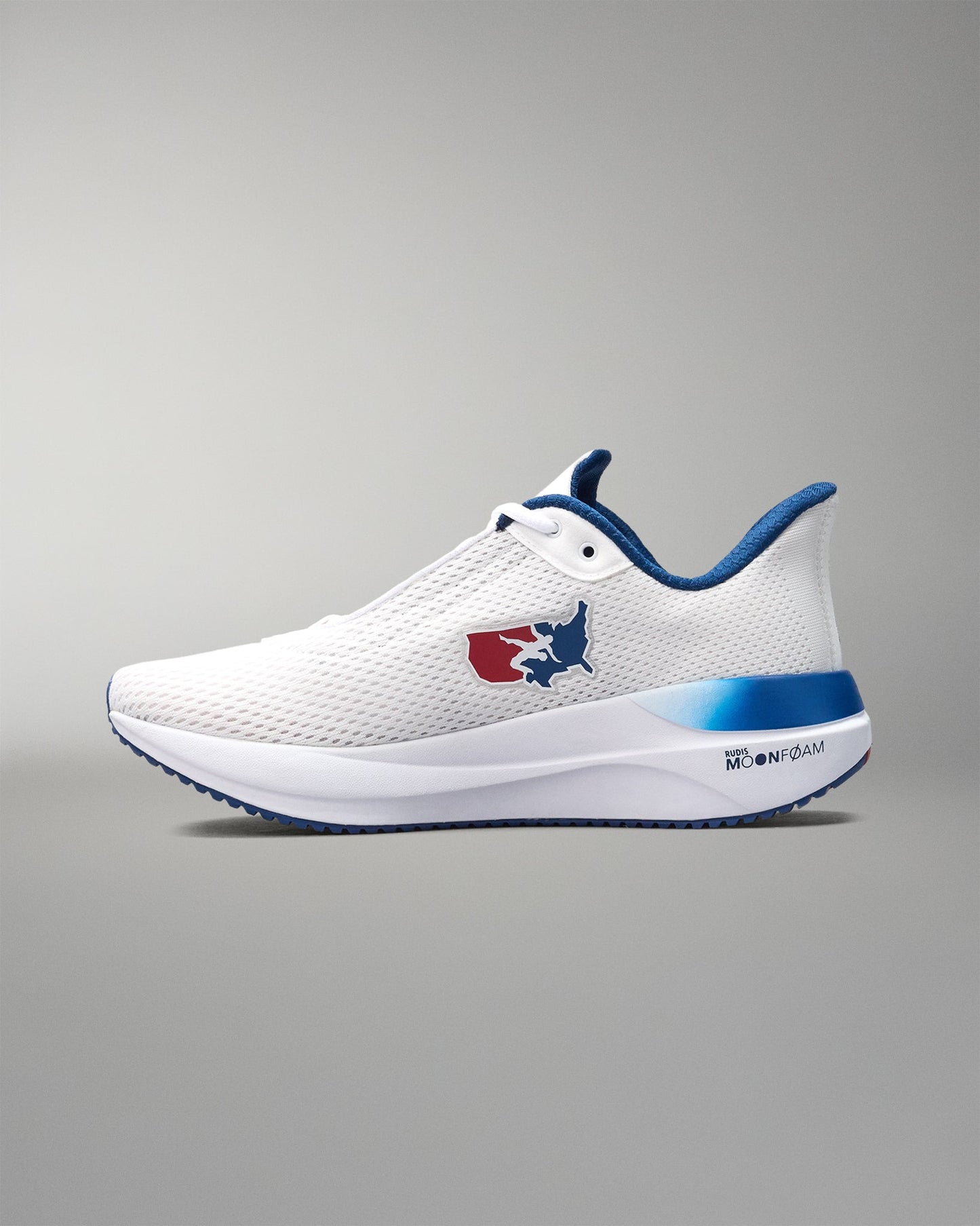 RUDIS USA Wrestling Quest Adult Lifestyle Runner - USA White
