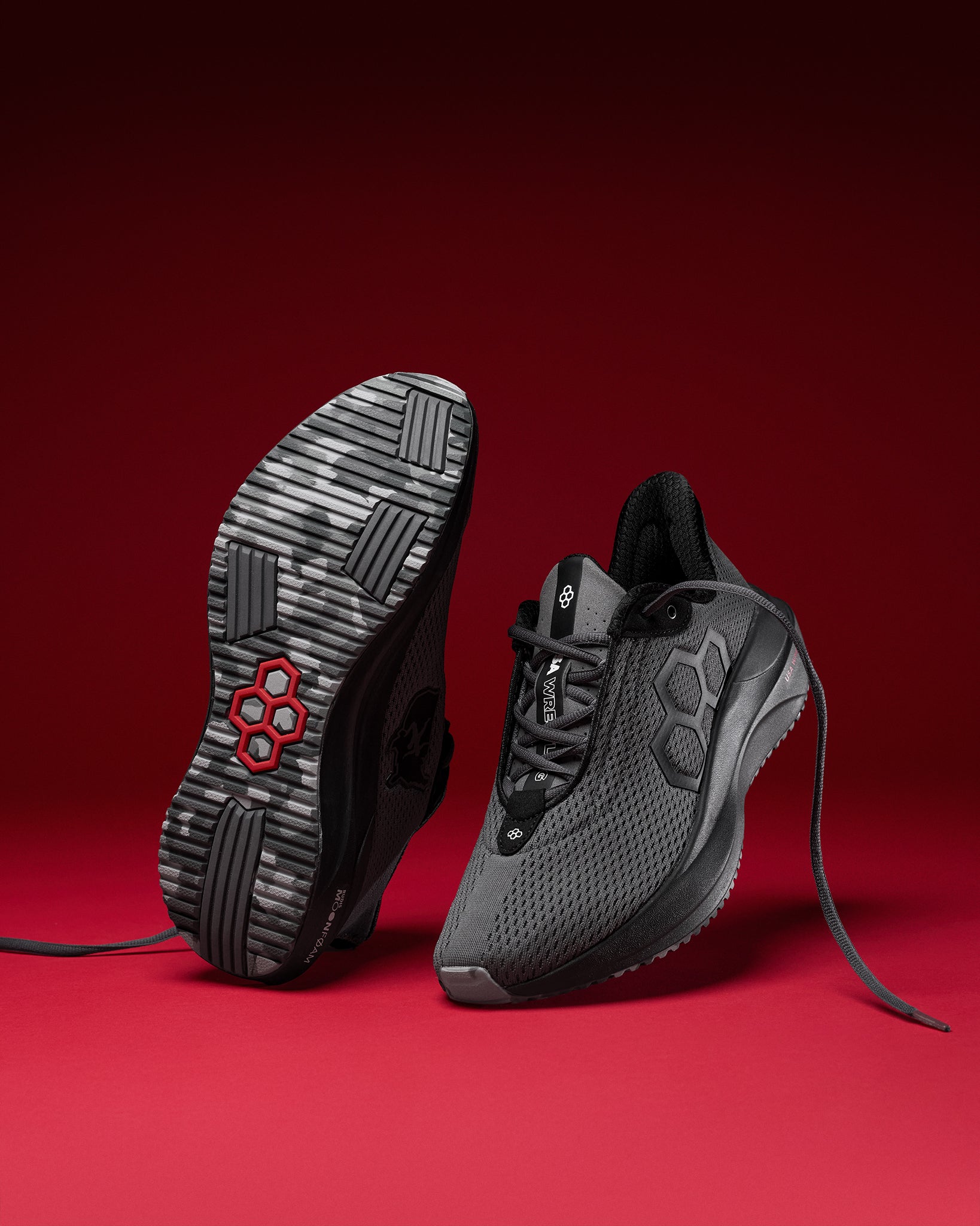 RUDIS USA Wrestling Quest Youth Lifestyle Runner - Gray Camo