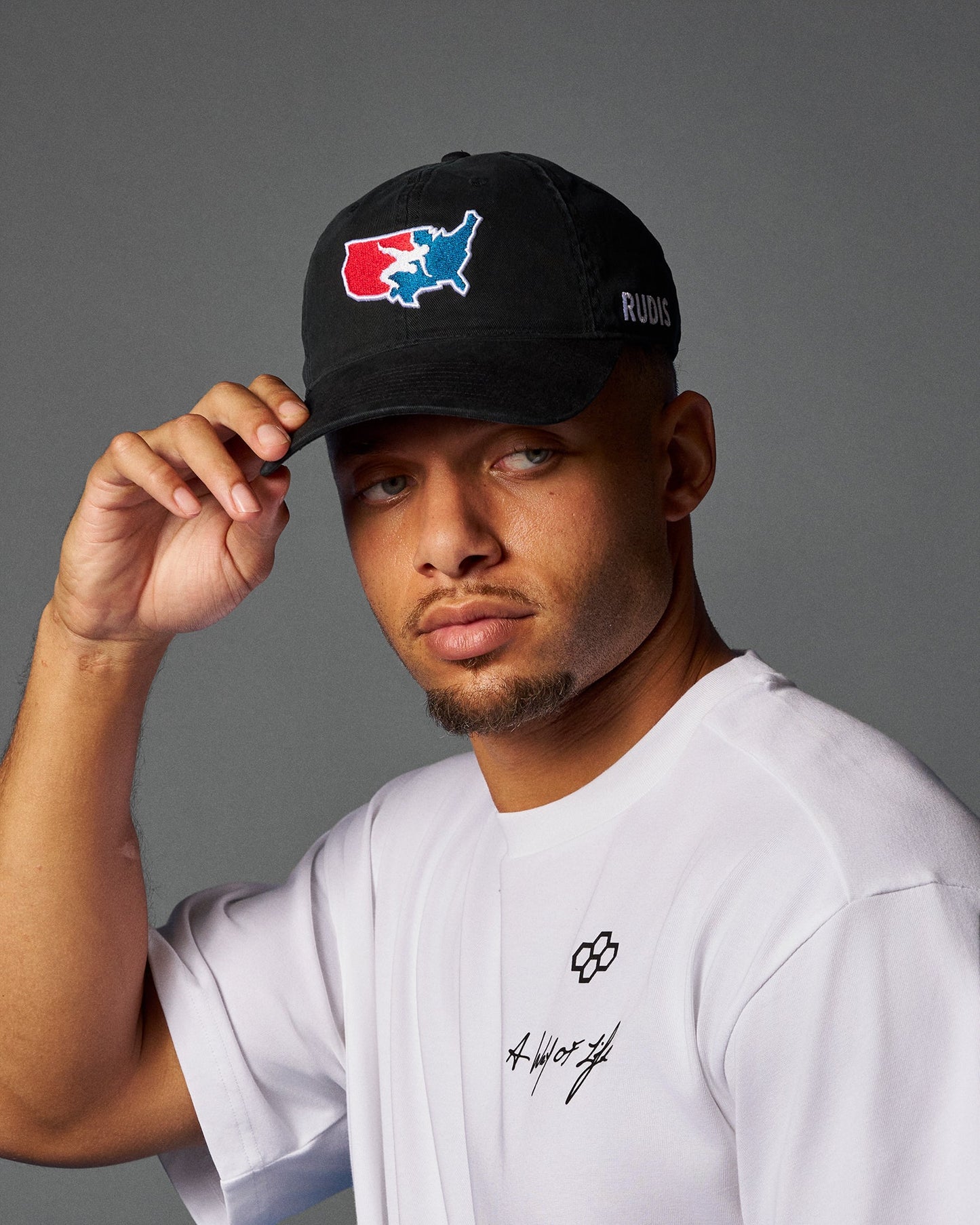 RUDIS USA Wrestling Logo Freestyle Unstructured Hat