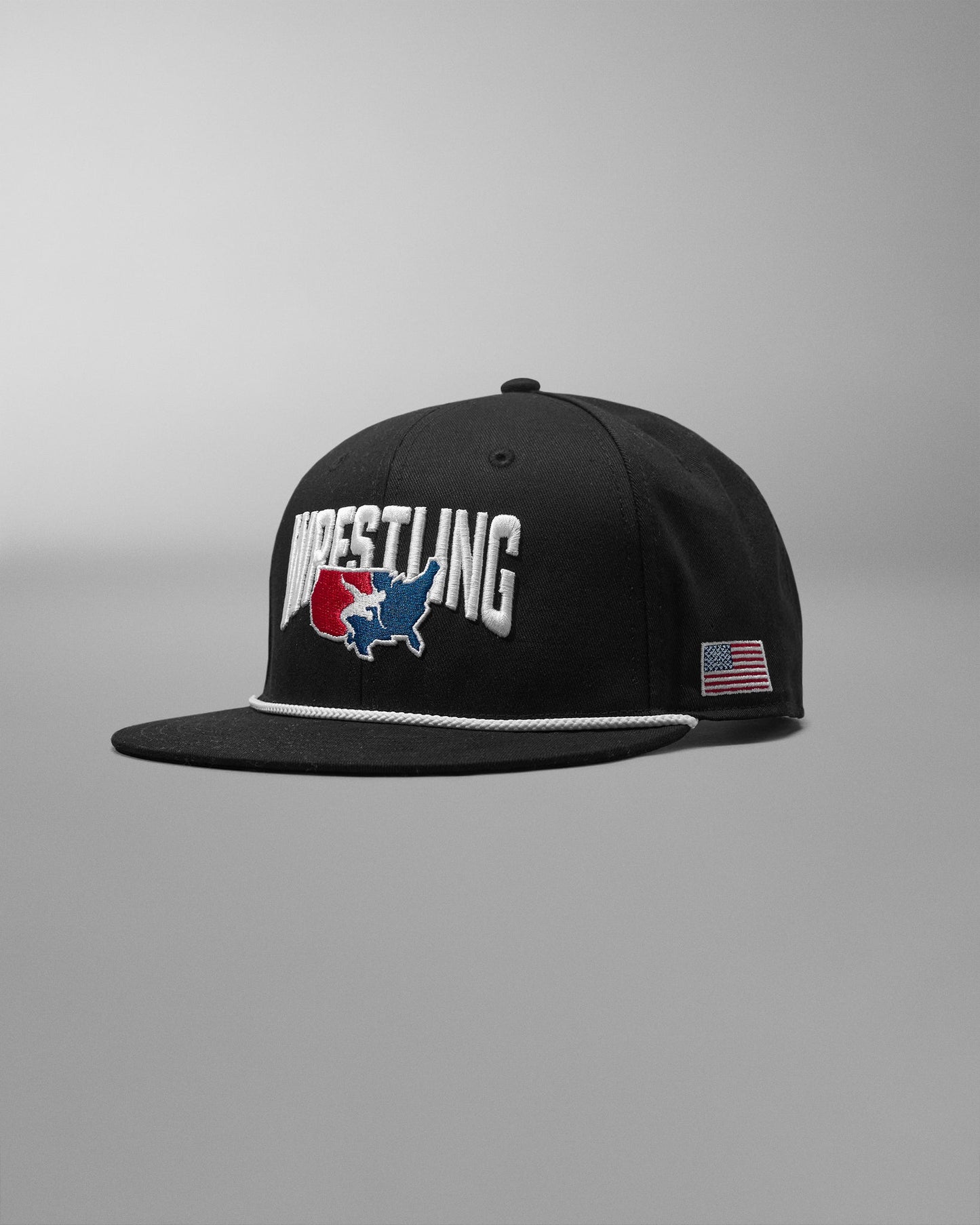 RUDIS USA Wrestling Map Nelson Snapback Hat