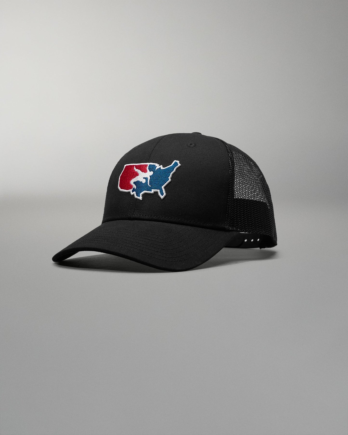 RUDIS USA Wrestling Logo Bridge Trucker Hat