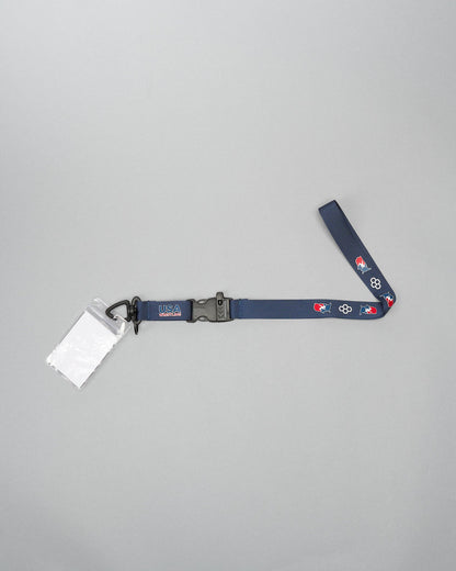 RUDIS USA Wrestling Quick Clip Lanyard