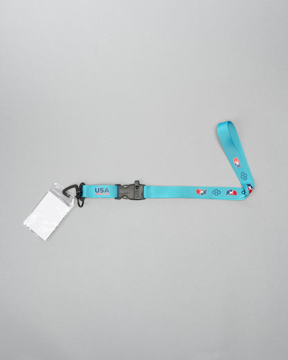 RUDIS USA Wrestling Quick Clip Lanyard
