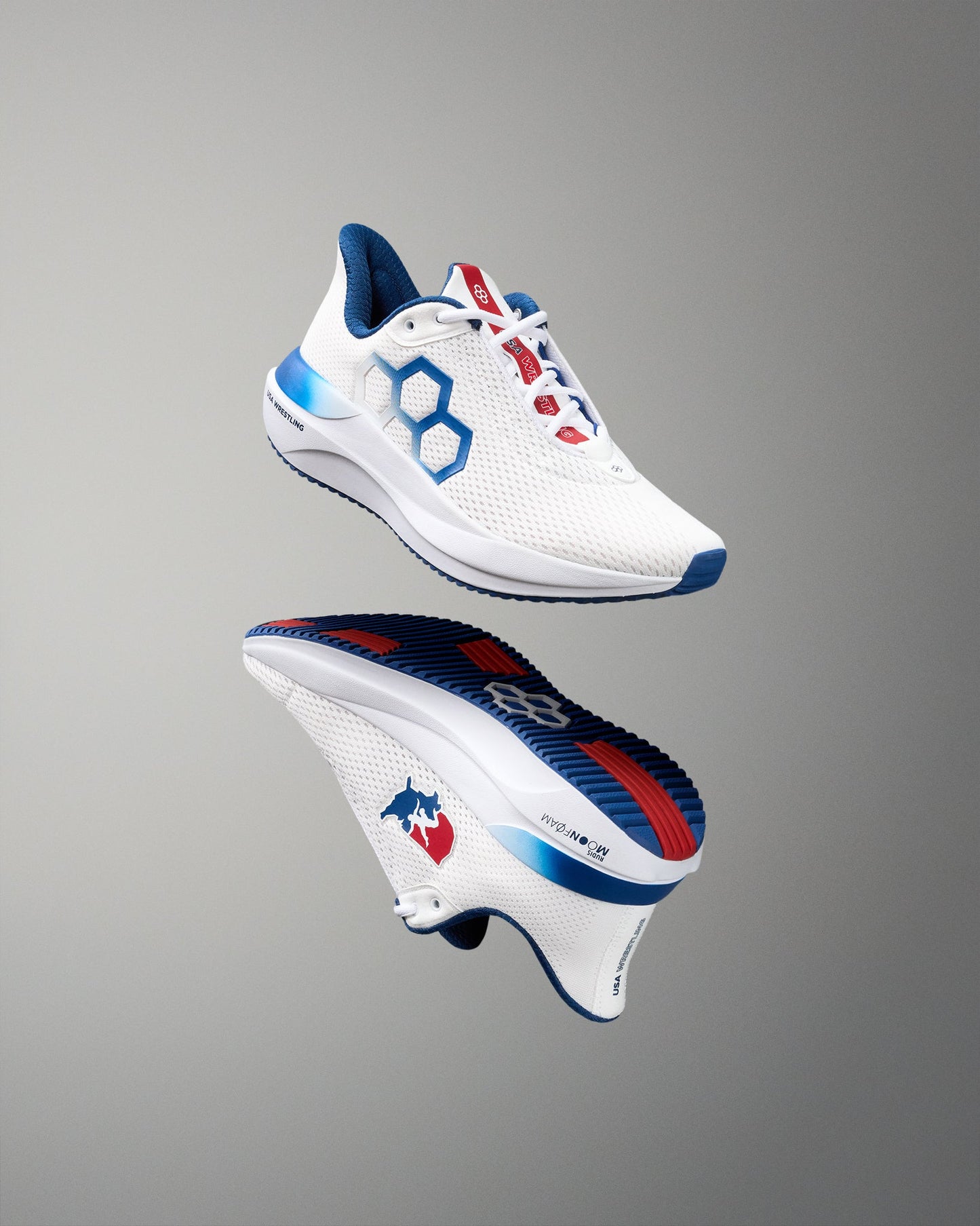 RUDIS USA Wrestling Quest Youth Lifestyle Runner - USA White