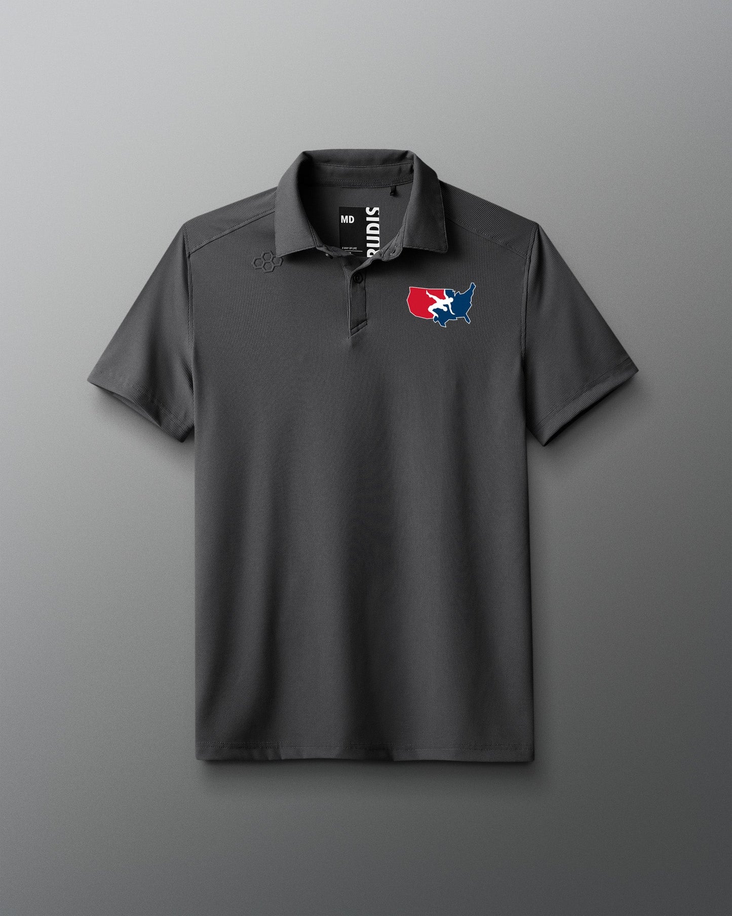 RUDIS USAW Logo Go-To Polo