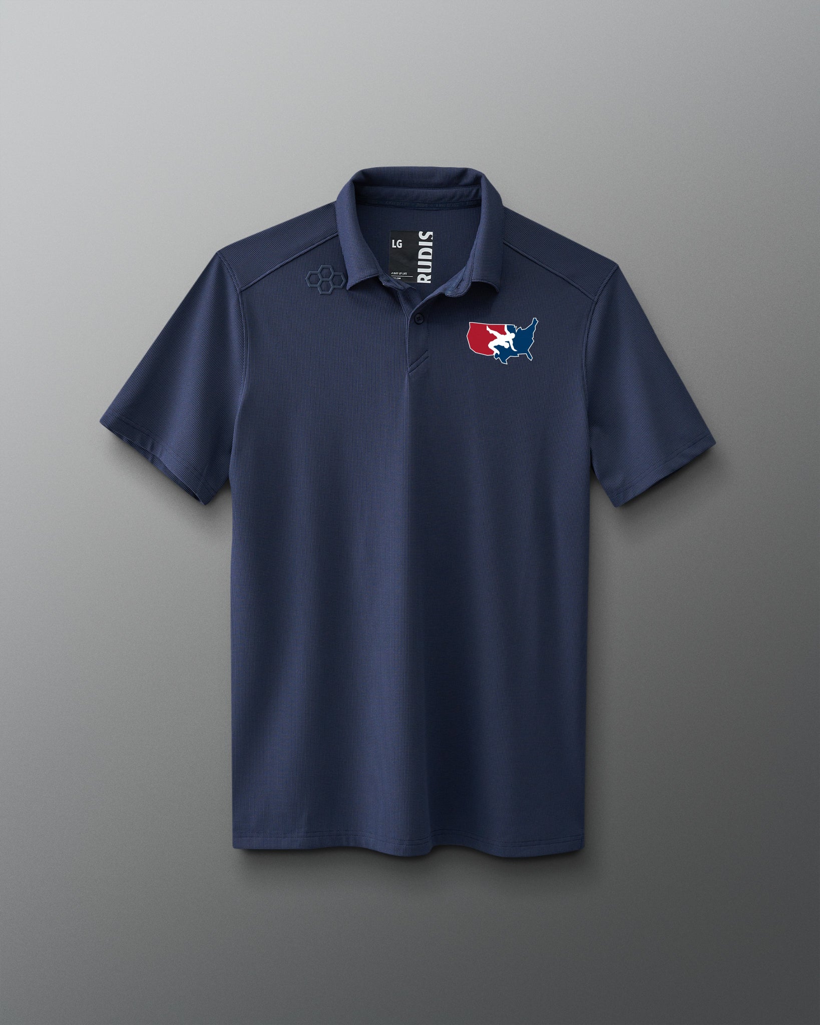 RUDIS USAW Logo Go-To Polo