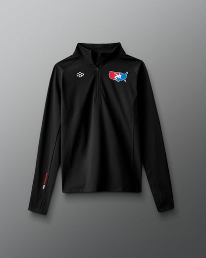 RUDIS USA Wrestling Map Logo Women's Victory 1/4 Zip
