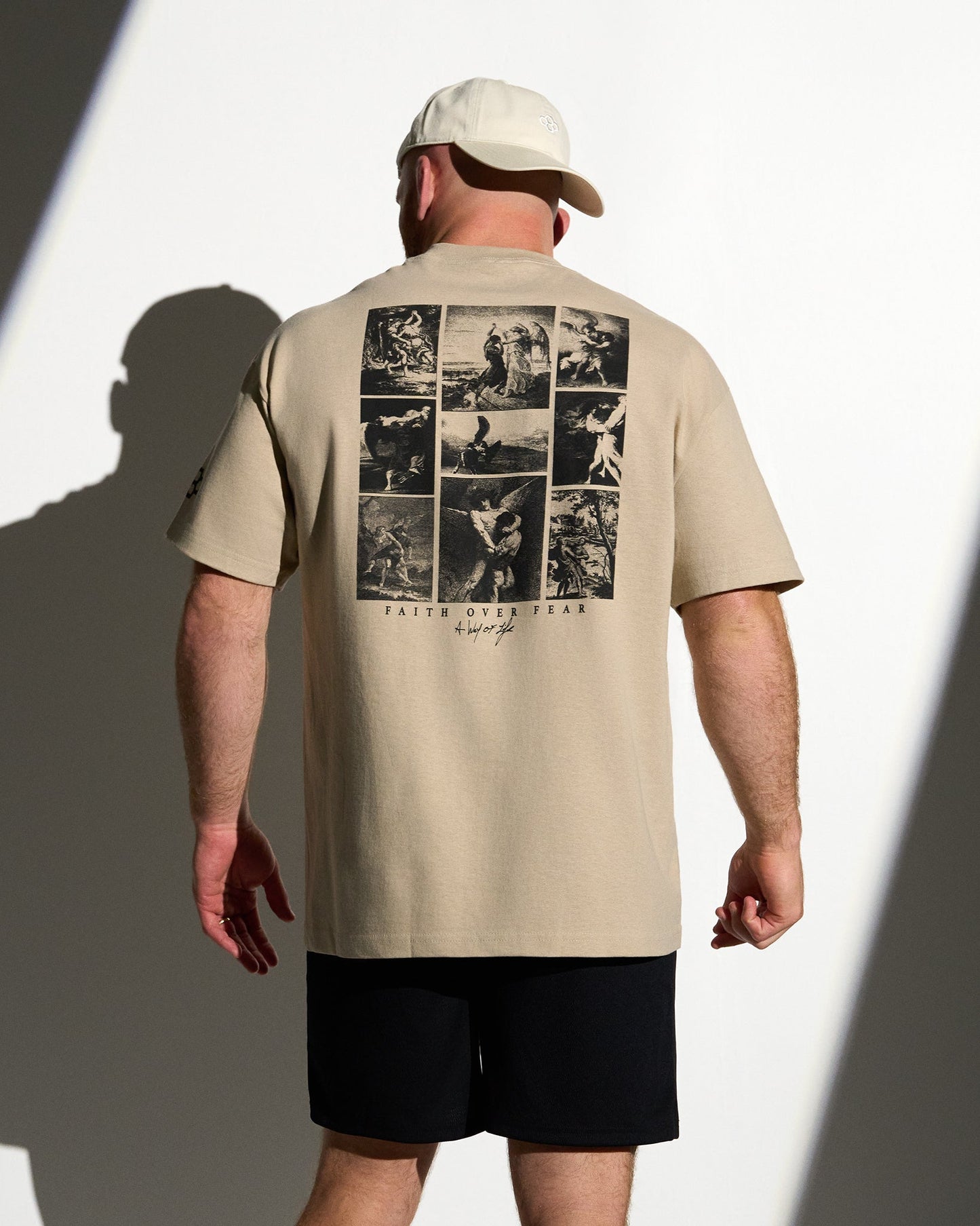 RUDIS Divine Struggle Collage Heavyweight T-Shirt