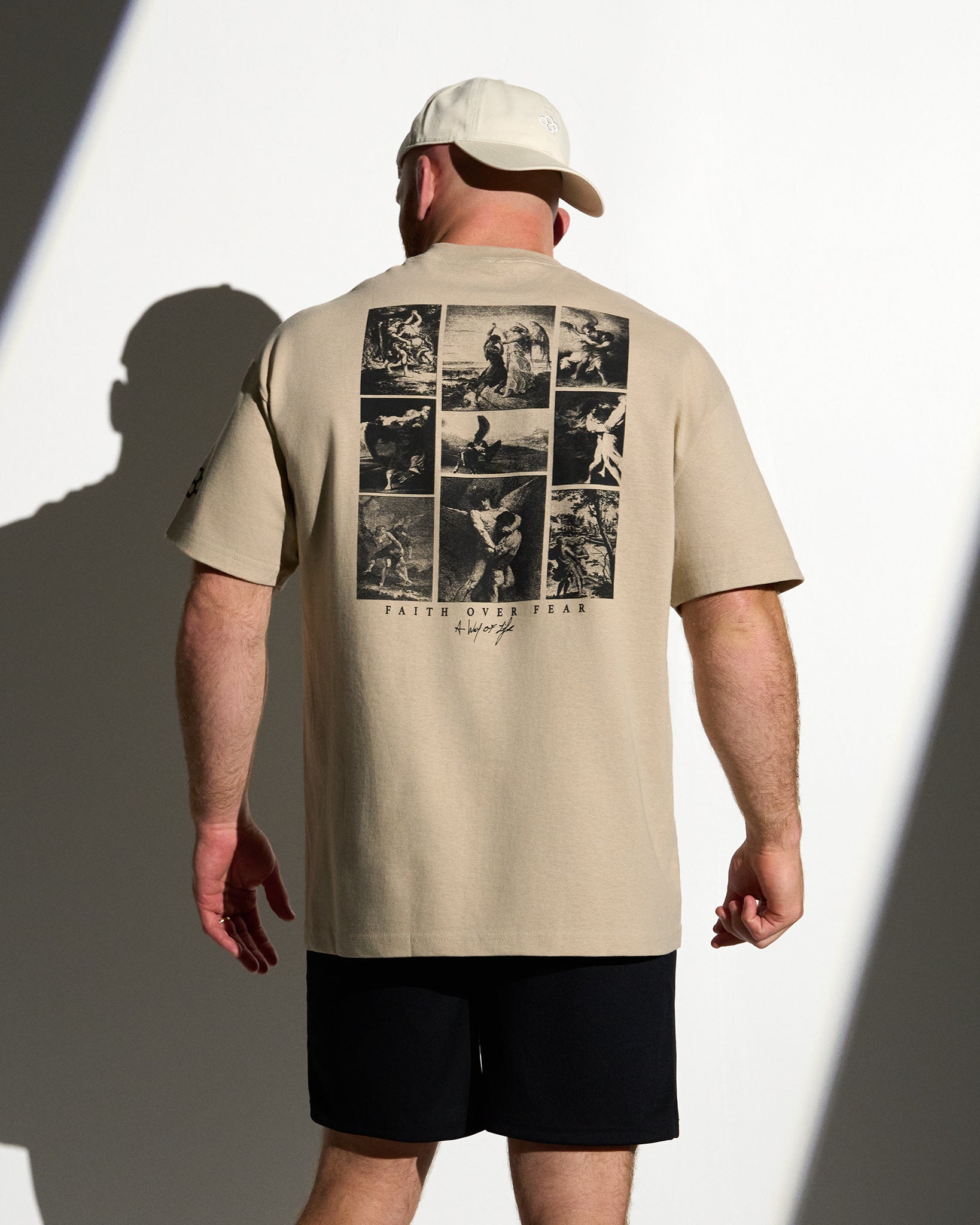 RUDIS Divine Struggle Collage Heavyweight T-Shirt