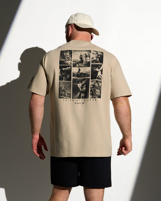 RUDIS Divine Struggle Collage Heavyweight T-Shirt