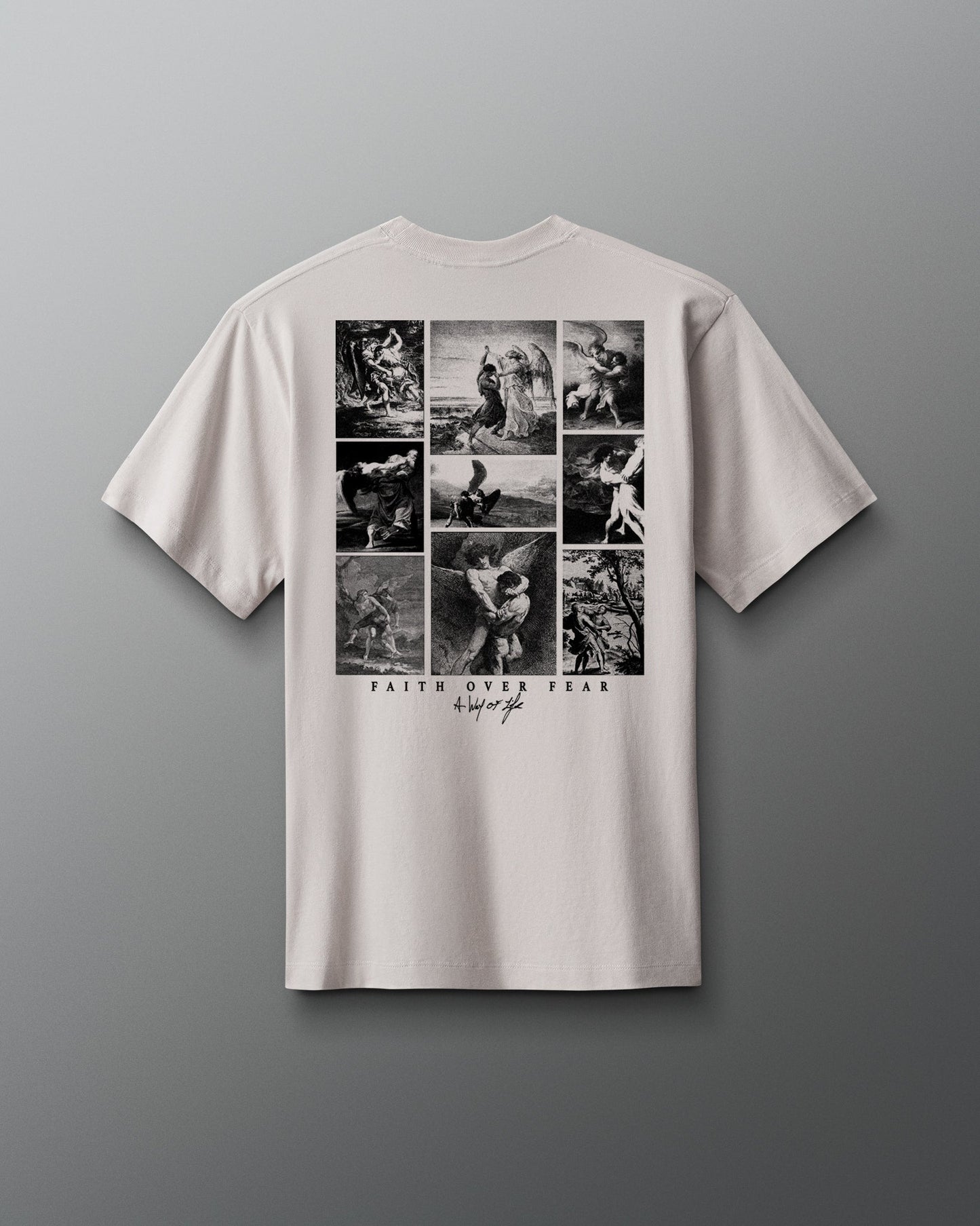 RUDIS Divine Struggle Collage Heavyweight T-Shirt