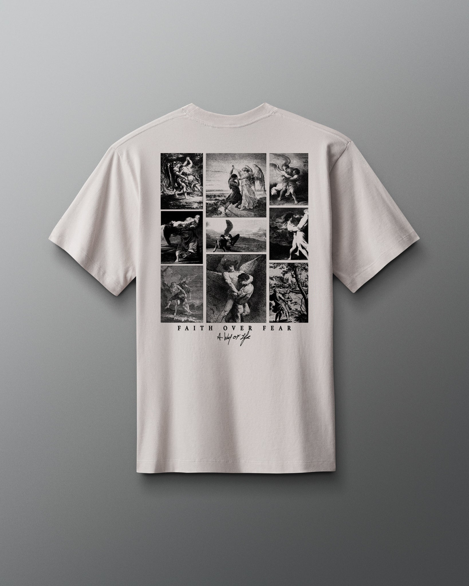RUDIS Divine Struggle Collage Heavyweight T-Shirt