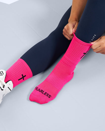 RUDIS RUDIS Fearless Faith Cushion Crew Socks (2 Pack)