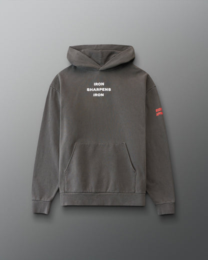 RUDIS IRON SHARPENS IRON Heavyweight Hoodie
