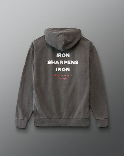 RUDIS IRON SHARPENS IRON Heavyweight Hoodie