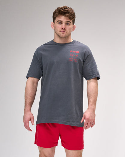 RUDIS Be Strong & Courageous Heavyweight T-Shirt