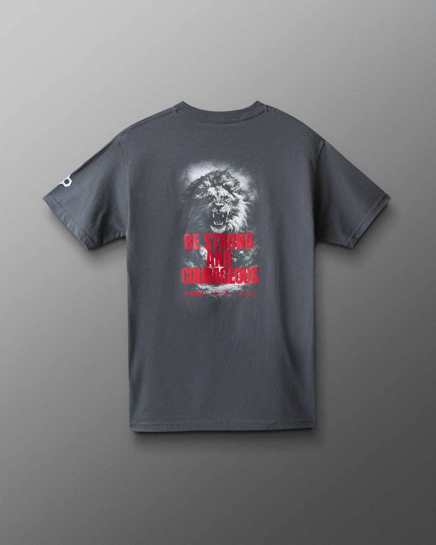 RUDIS Be Strong & Courageous Heavyweight T-Shirt