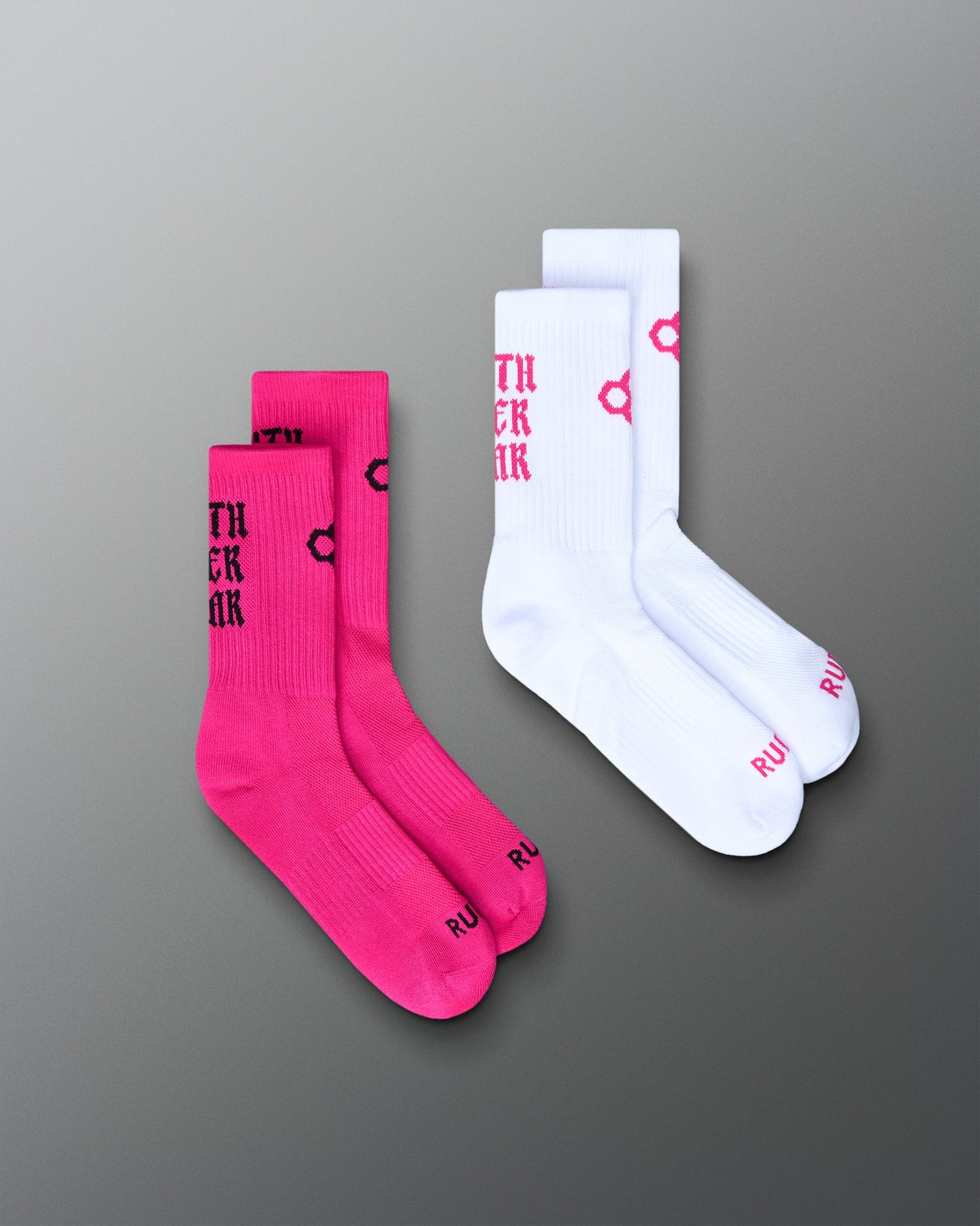 RUDIS Faith Over Fear Essential Knit Socks (2 Pair)