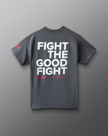 RUDIS Fight the Good Fight Heavyweight T-Shirt