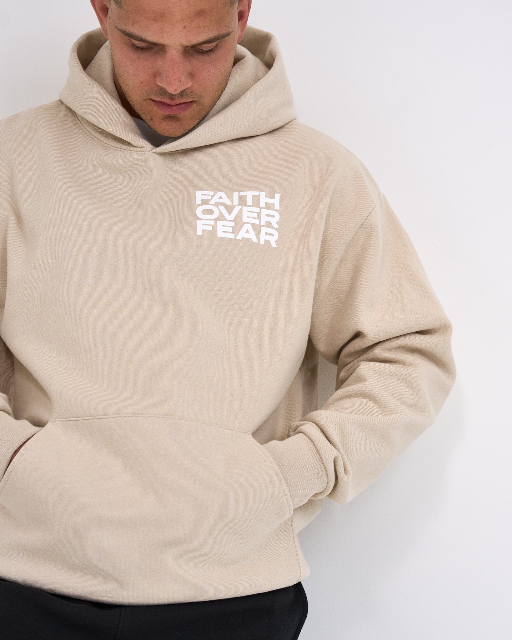 RUDIS RUDIS Faith Over Fear Heavyweight Hoodie
