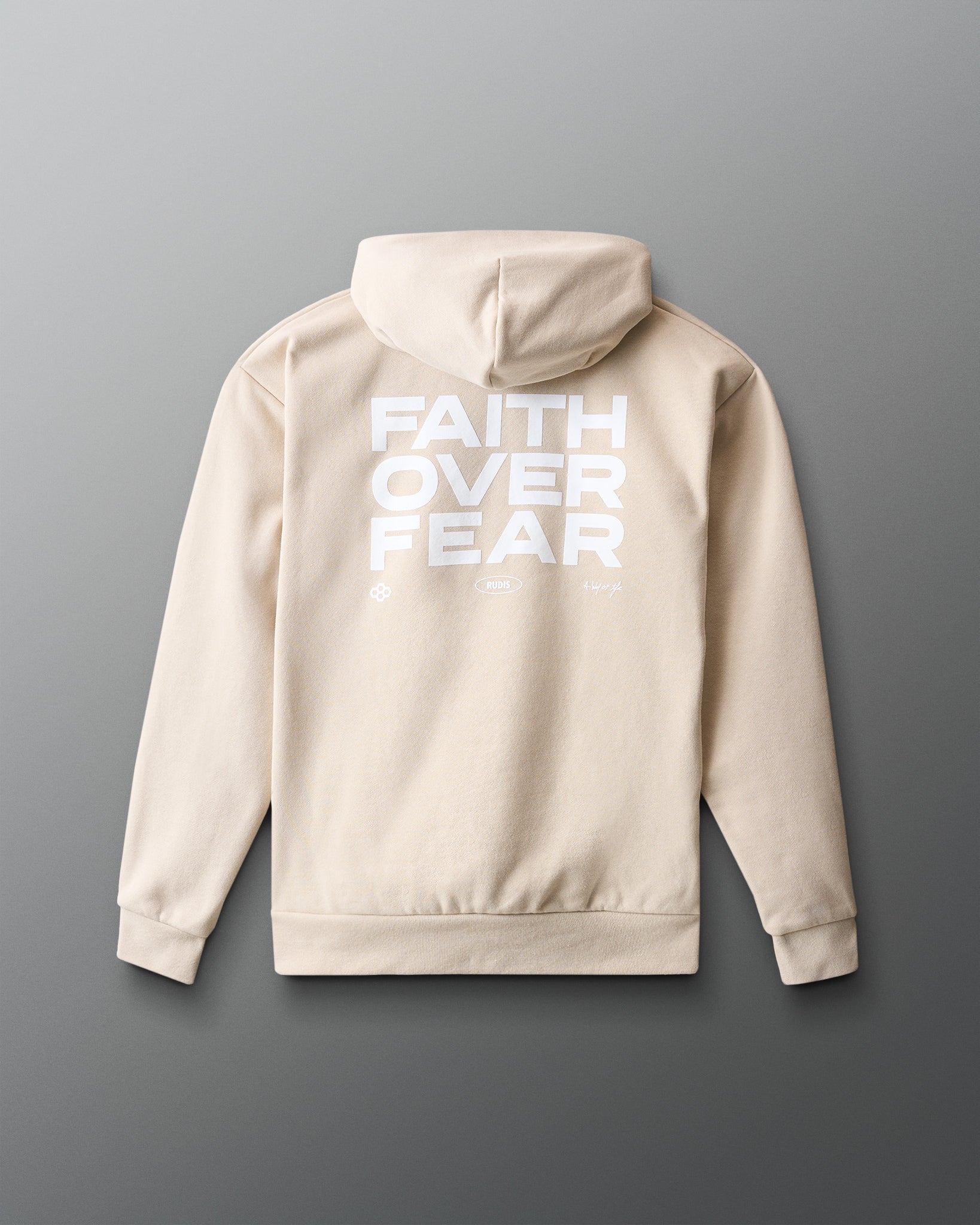 RUDIS RUDIS Faith Over Fear Heavyweight Hoodie