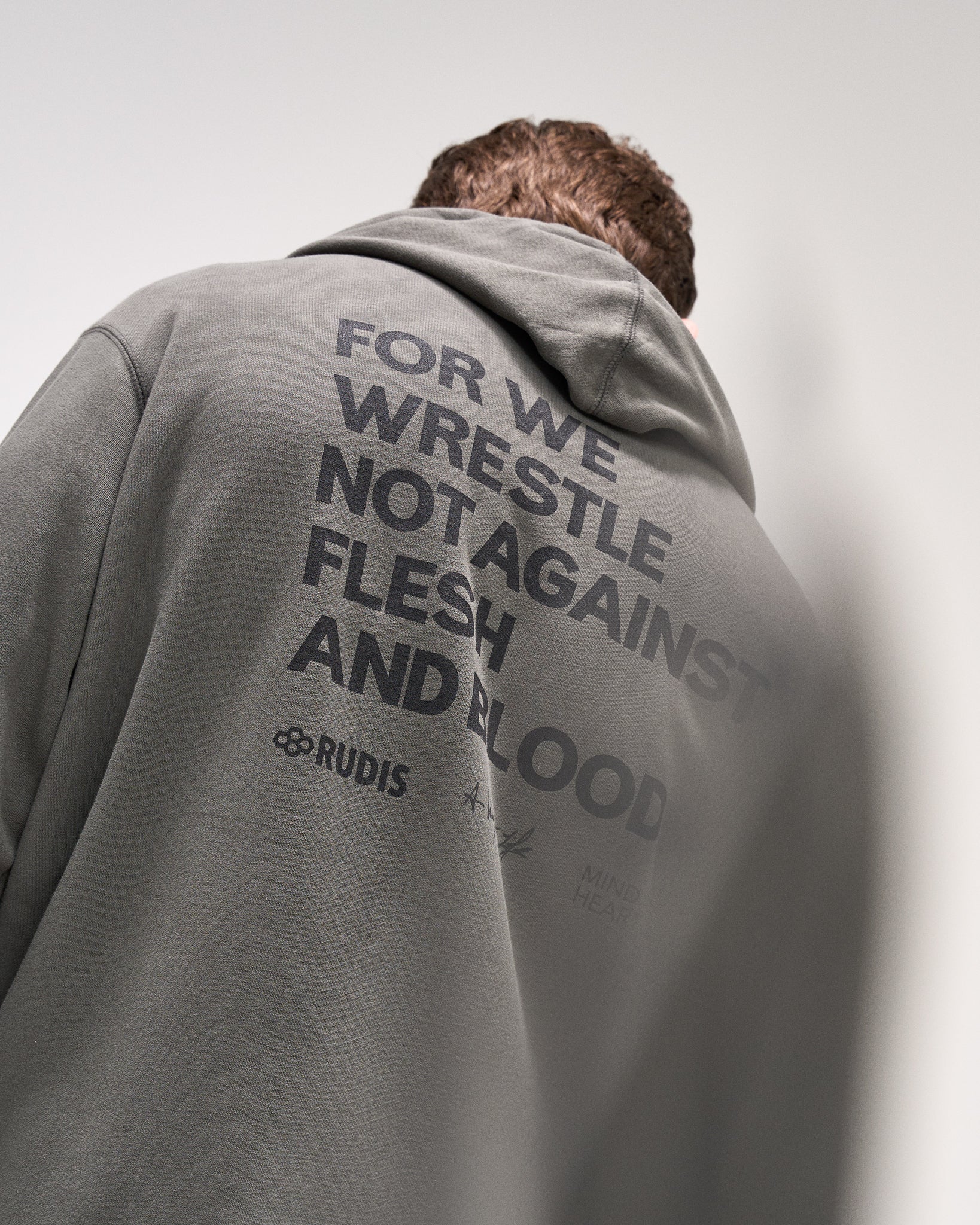 RUDIS FOR WE WRESTLE Comfort Fleece Hoodie
