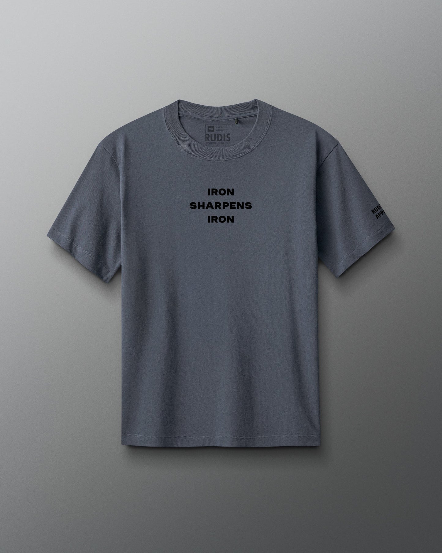 RUDIS IRON SHARPENS IRON Heavyweight T-Shirt
