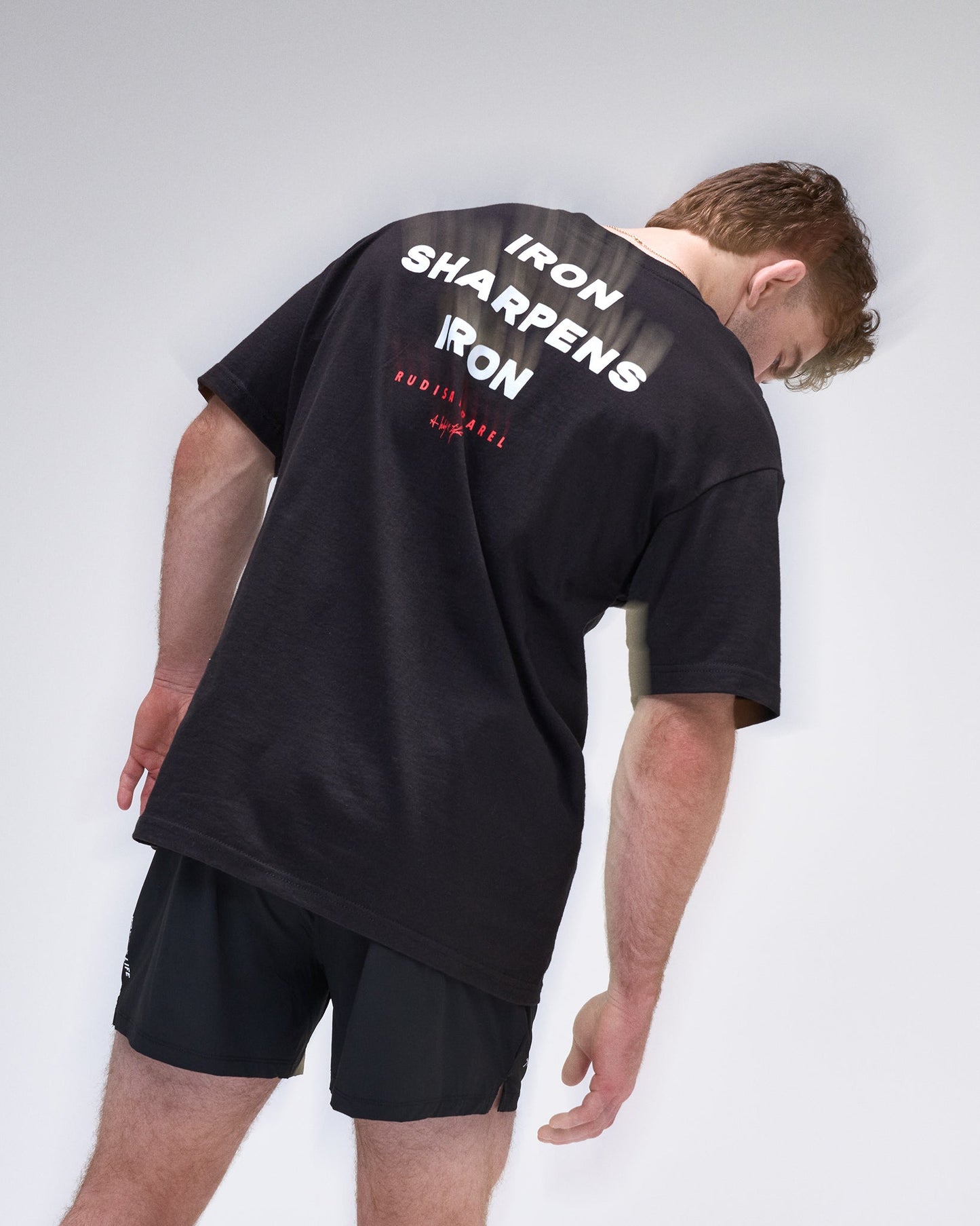 RUDIS IRON SHARPENS IRON Heavyweight T-Shirt