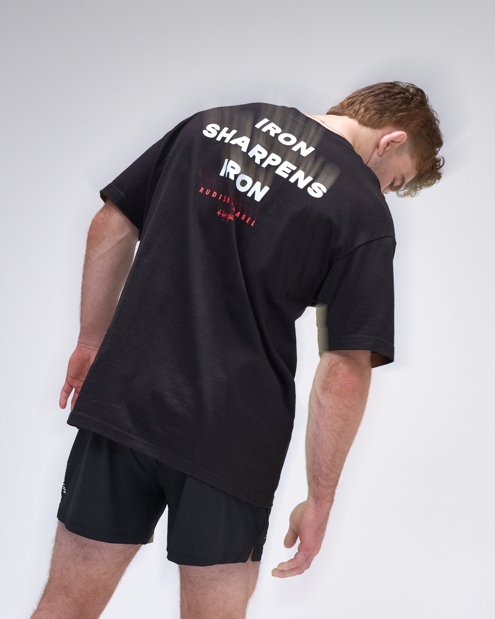 RUDIS IRON SHARPENS IRON Heavyweight T-Shirt