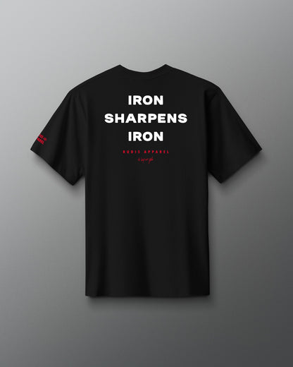 RUDIS IRON SHARPENS IRON Heavyweight T-Shirt