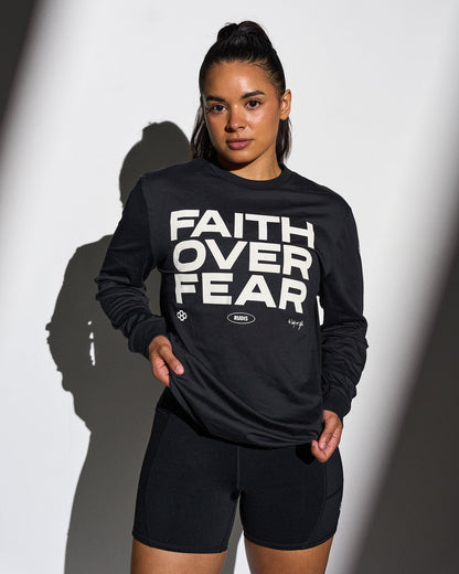 RUDIS RUDIS Faith Over Fear Elite Super Soft Long Sleeve