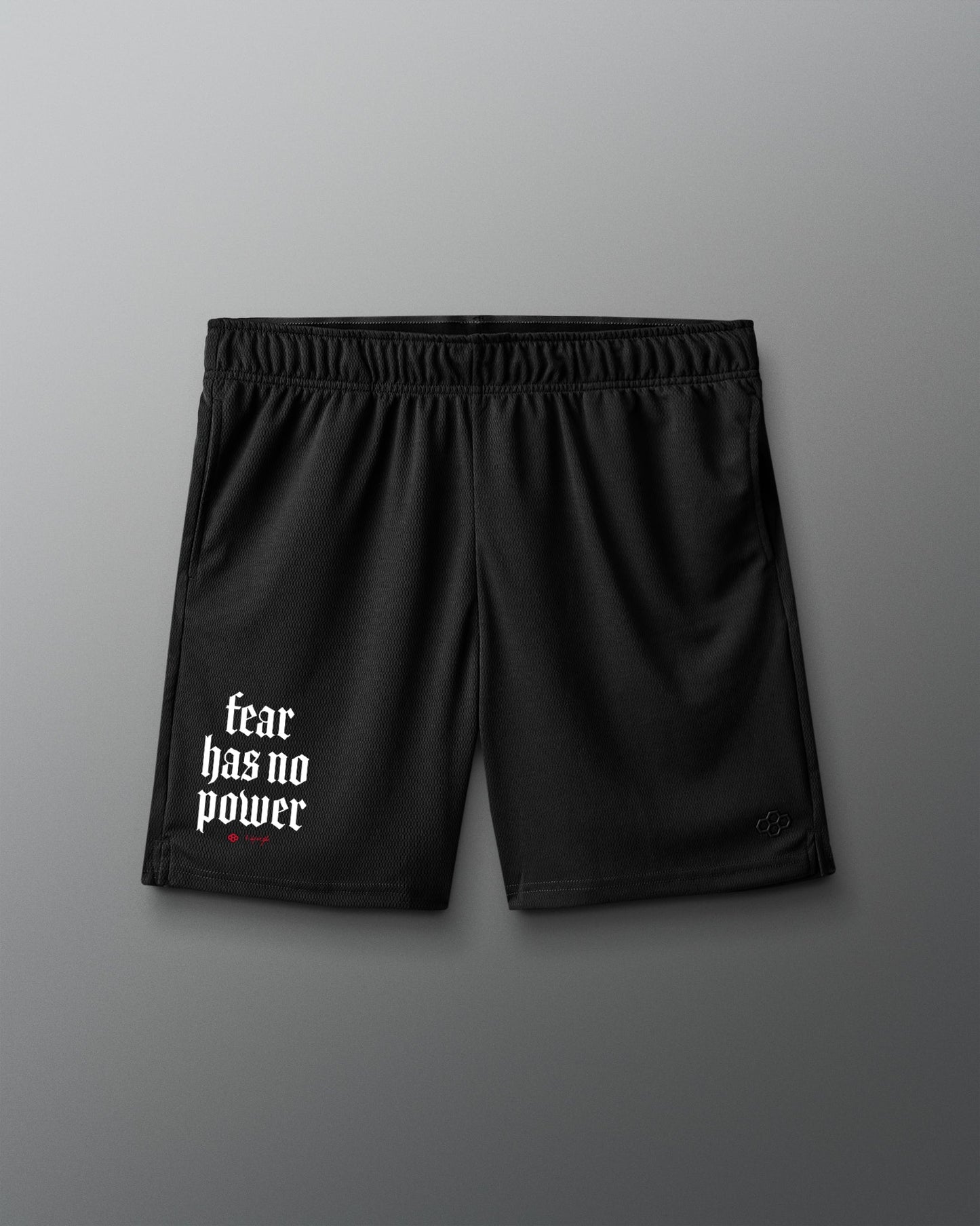 RUDIS Fear Has No Power 6" 2.0 Mesh Shorts