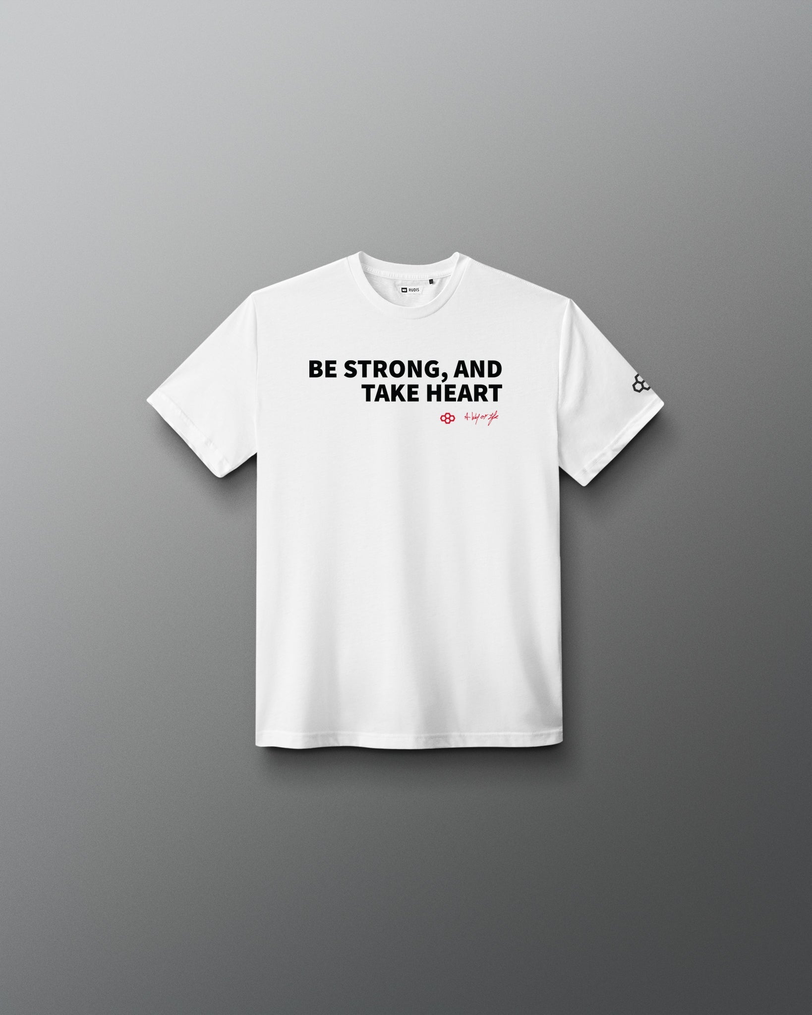 RUDIS Be Strong & Take Heart Youth Elite Super Soft T-Shirt