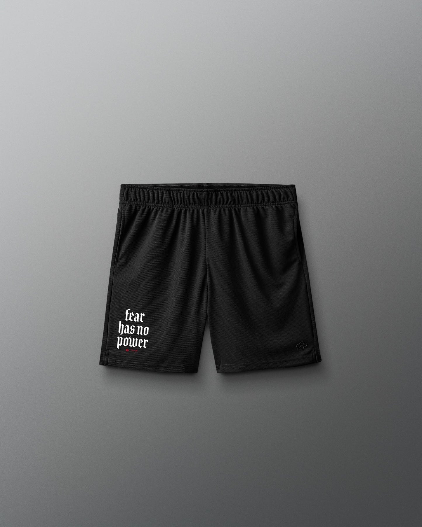 RUDIS Fear Has No Power Youth 6" 2.0 Mesh Shorts