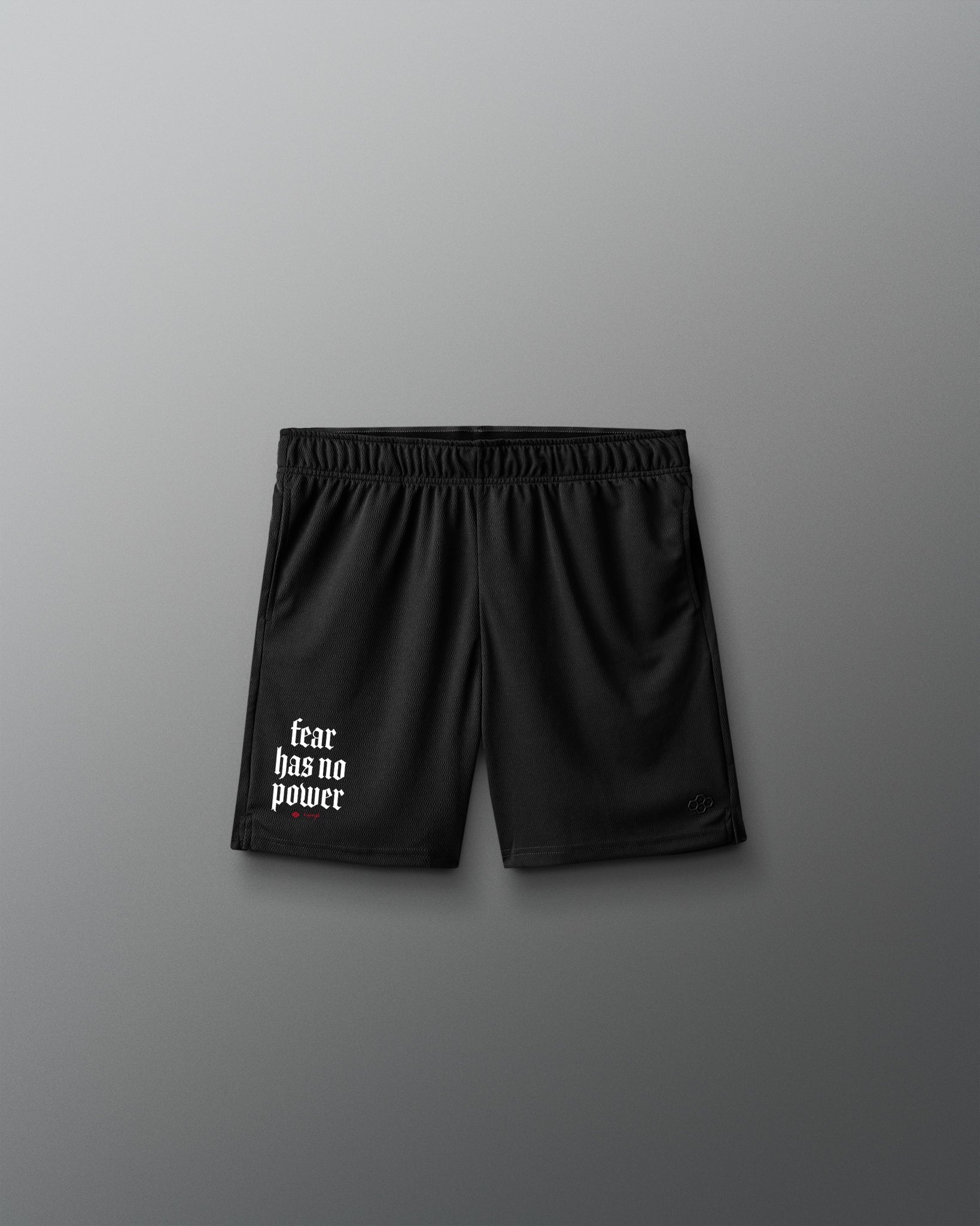 RUDIS Fear Has No Power Youth 6" 2.0 Mesh Shorts
