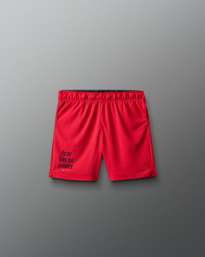 RUDIS Fear Has No Power Youth 6" 2.0 Mesh Shorts