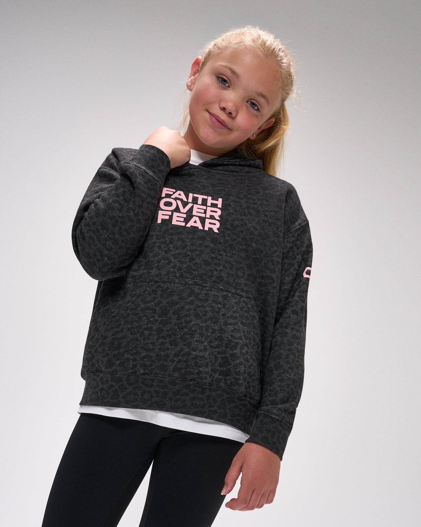 RUDIS RUDIS Faith Over Fear Youth Classic Hoodie