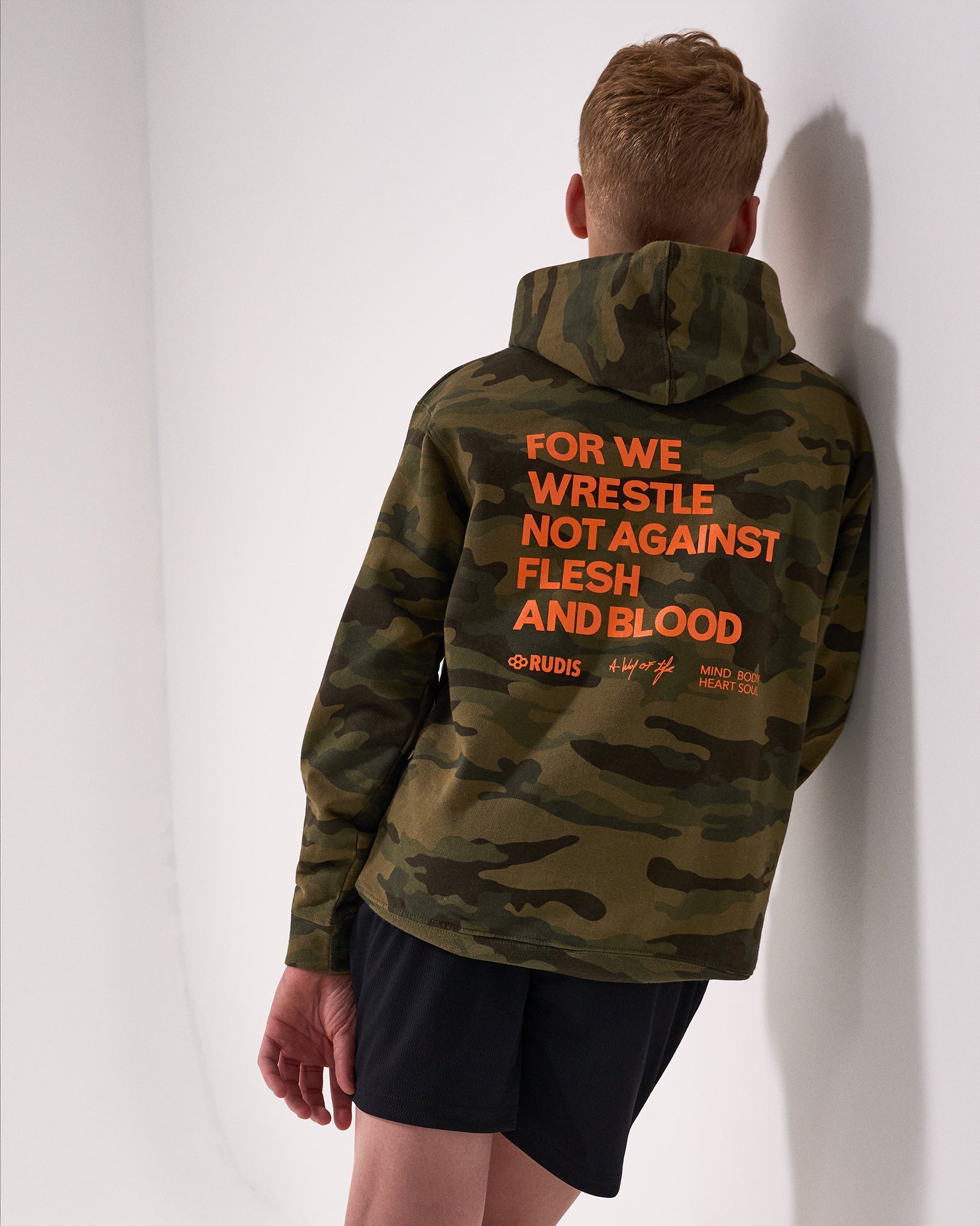 RUDIS FOR WE WRESTLE Youth Tradition Hoodie