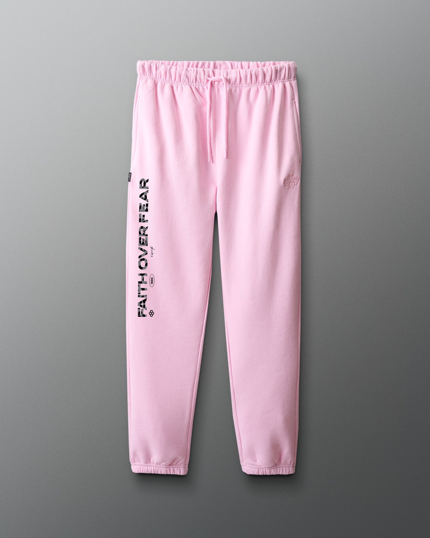 RUDIS RUDIS Faith Over Fear Comfort Fleece Sweatpants