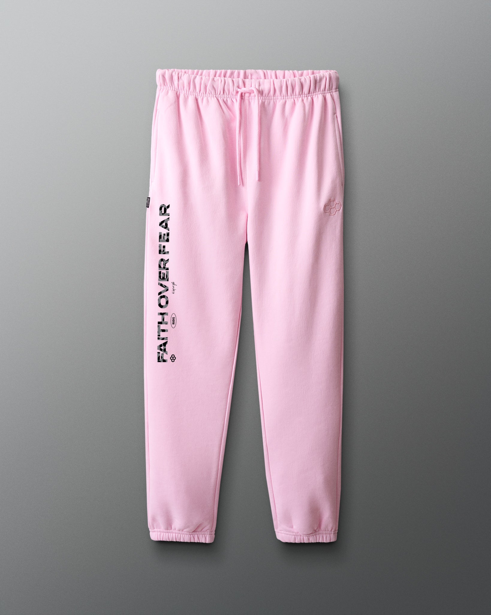 RUDIS RUDIS Faith Over Fear Comfort Fleece Sweatpants