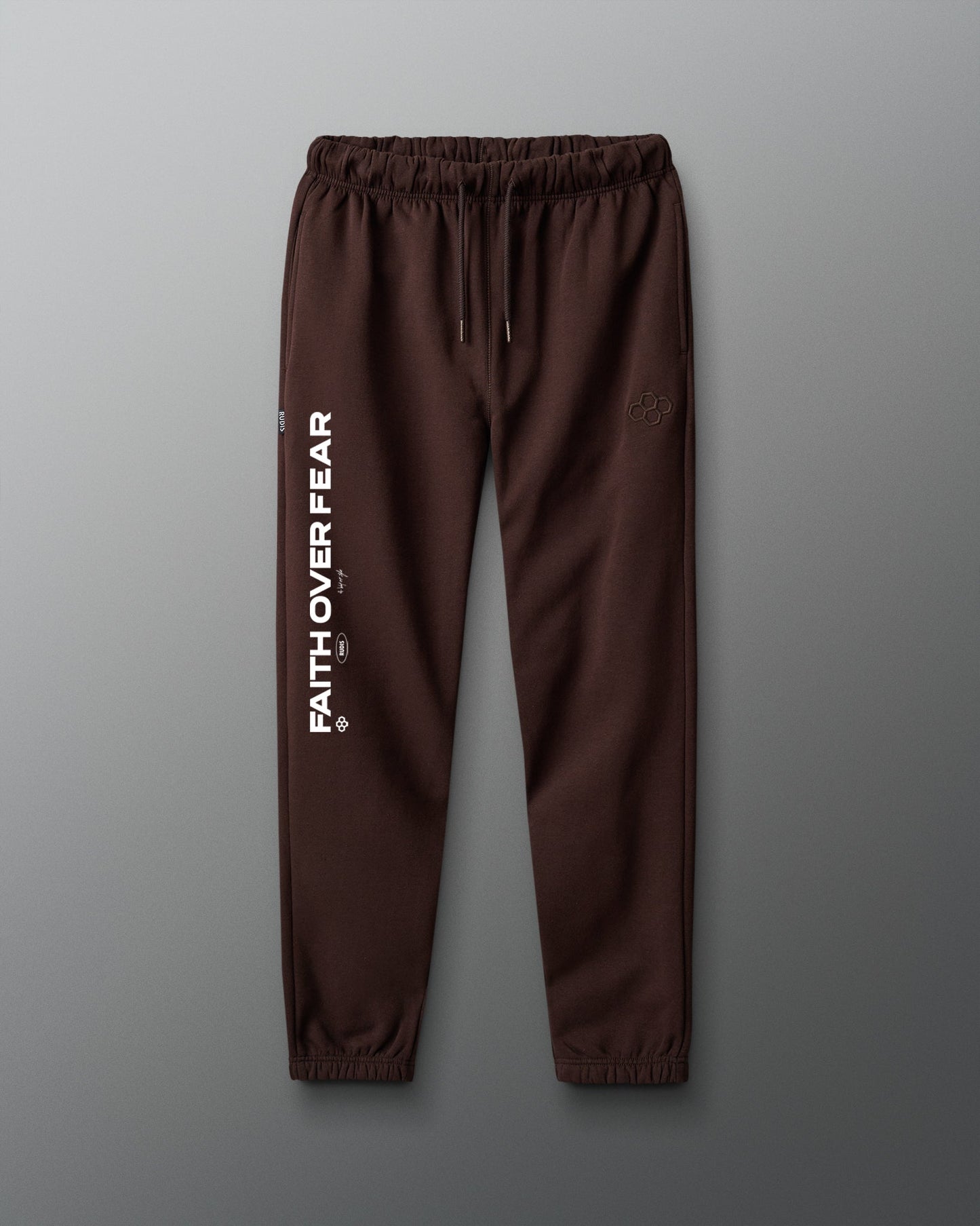 RUDIS RUDIS Faith Over Fear Comfort Fleece Sweatpants