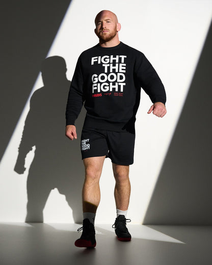 RUDIS Fight the Good Fight Comfort Fleece Crewneck